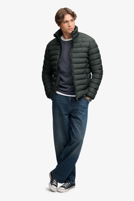Superdry groene heren jas | Model