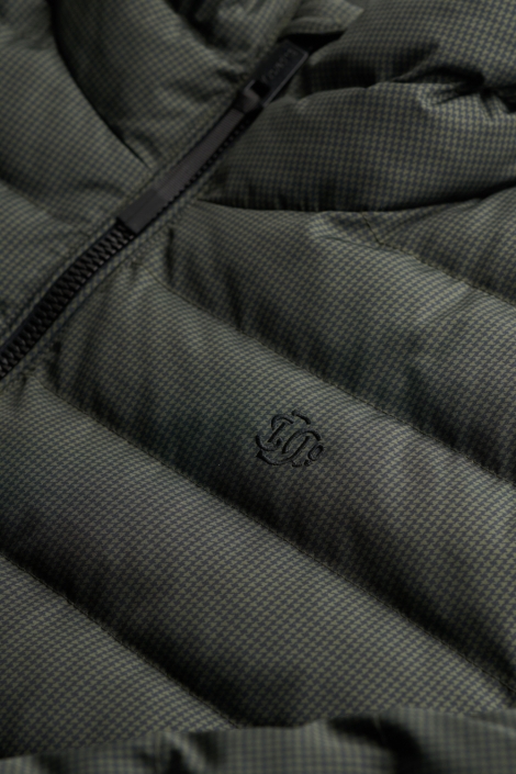 Superdry groene heren jas | Kleurstaal