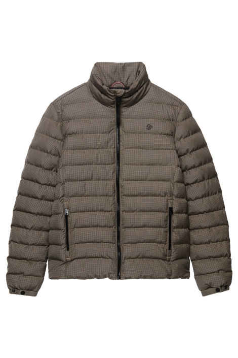 Superdry bruine heren jas | Vooraanzicht