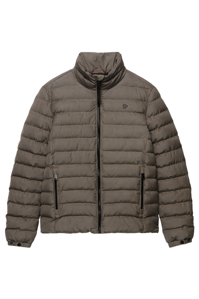 Superdry bruine heren jas | Vooraanzicht