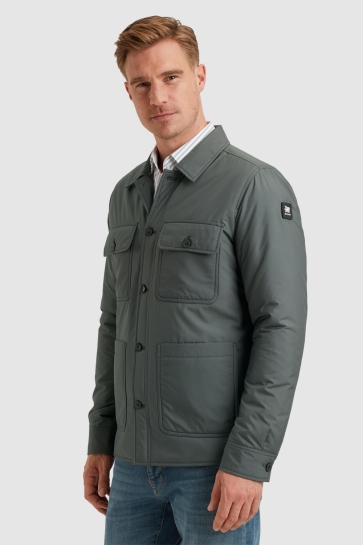 Vanguard semi long jacket tankride lire rib Groen