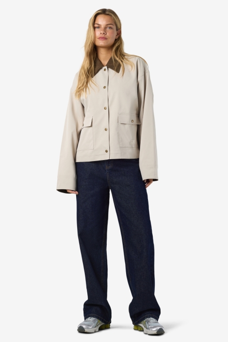 Noisy may beige dames jas | Model