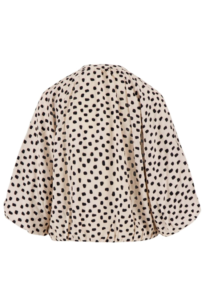 Zusss beige dames vest | Achteraanzicht