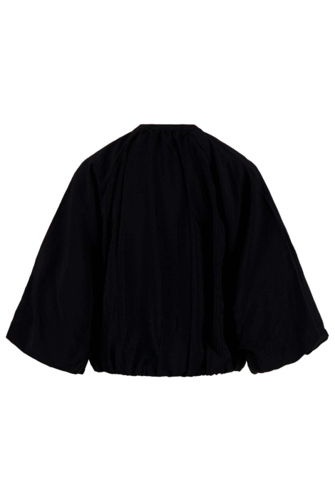 Zusss zwarte dames vest | Achteraanzicht