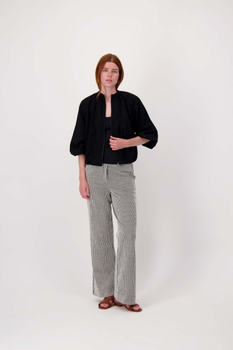 Zusss zwarte dames vest | Model