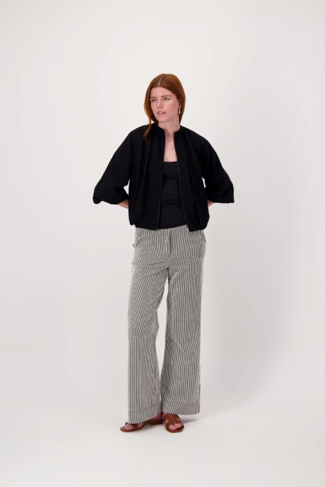 Zusss zwarte dames vest | Model