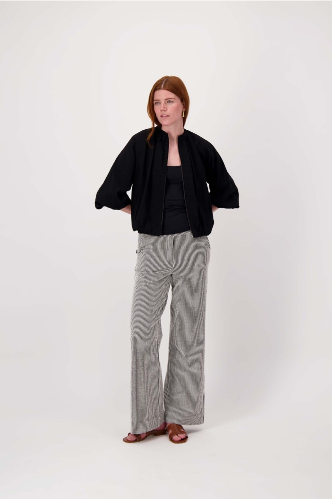 Zusss zwarte dames vest | Model