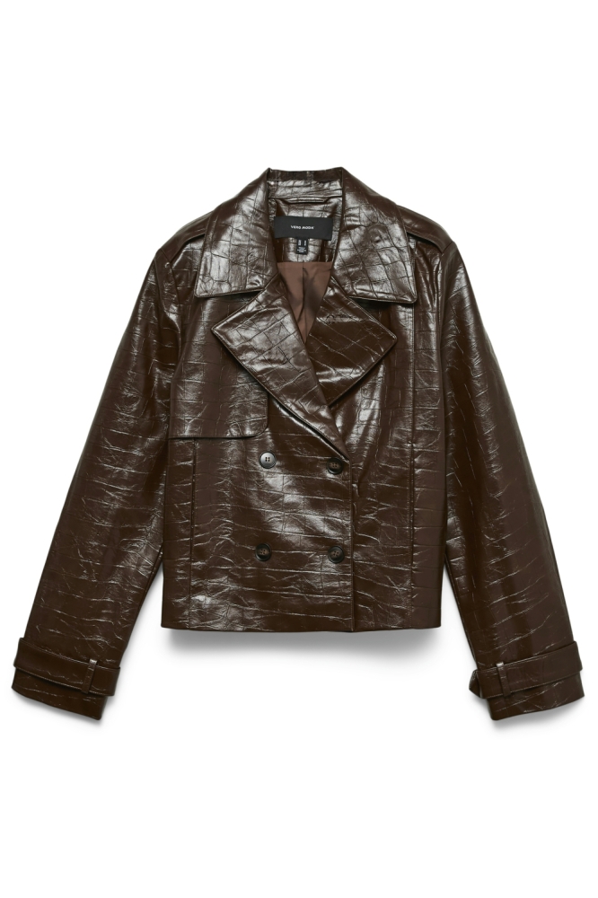Vero Moda bruine dames jas | Vooraanzicht