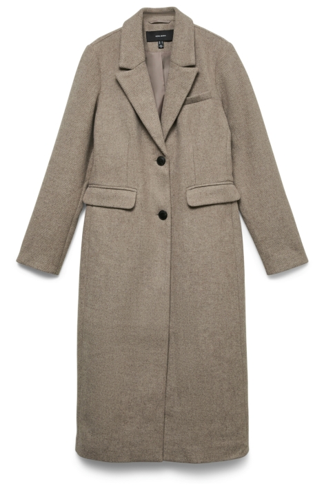 Vero Moda camel dames jas | Vooraanzicht