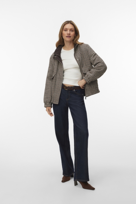 Vero Moda bruine dames jas | Model