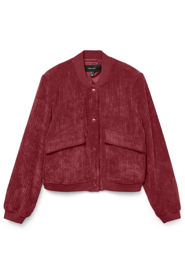 Vero Moda vmrainie amala short jacket Rood