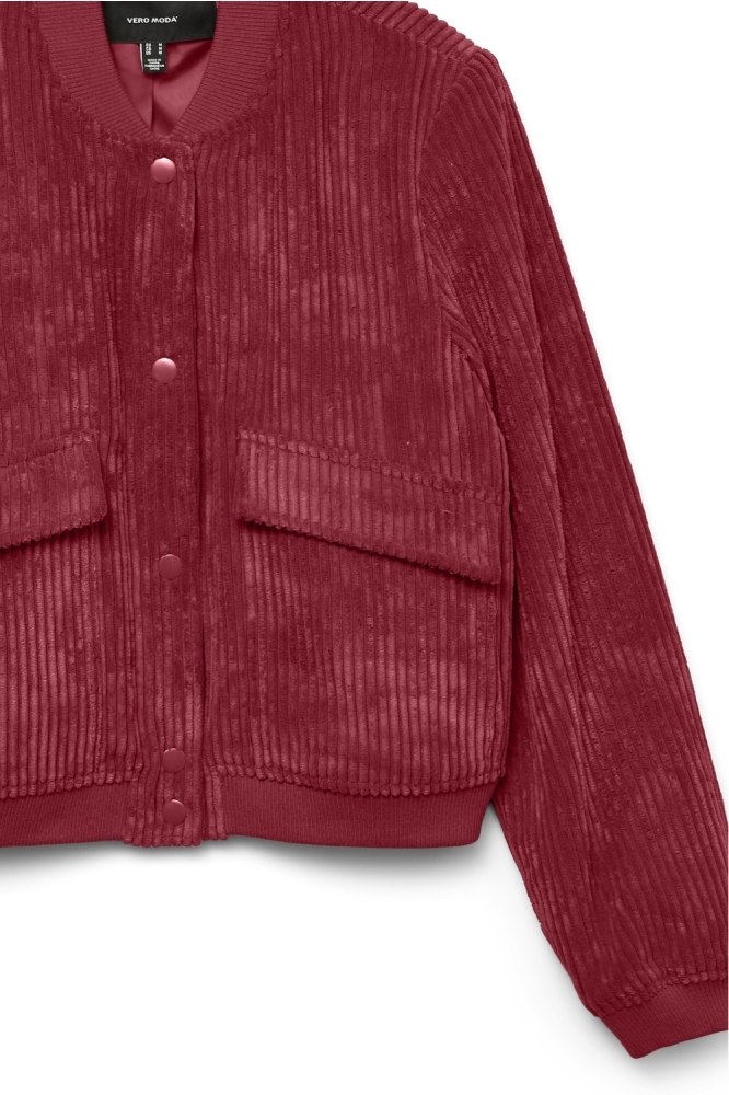 Vero Moda rode dames jas | Close up