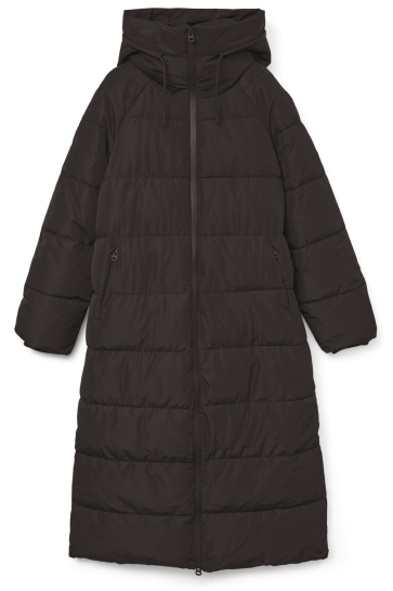 Vero Moda Jas VMELANOR LAURIE LONG COAT WRP BOO 10332382 CHOCOLATE TORTE