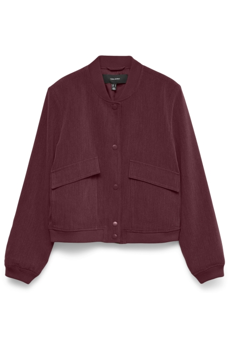 Vero Moda bordeaux dames jas | Vooraanzicht