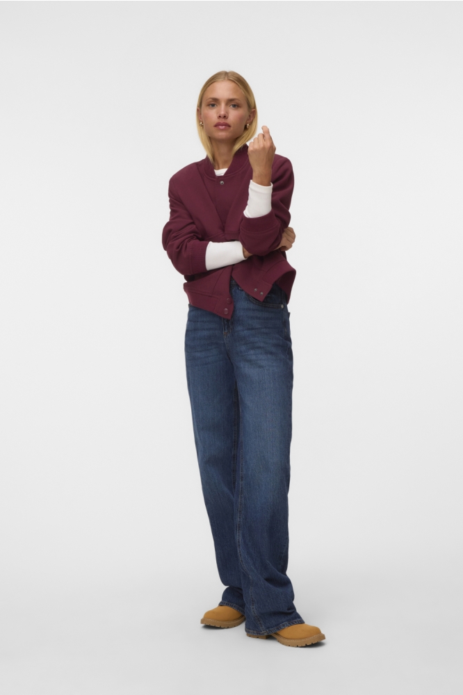 Vero Moda bordeaux dames jas | Model