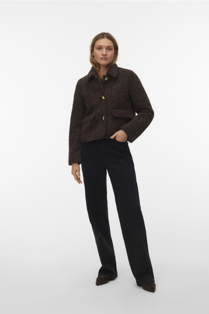 Vero Moda bruine dames jas | Model