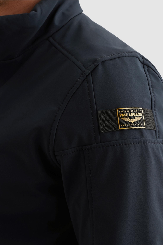PME legend blauwe heren jas | Close up