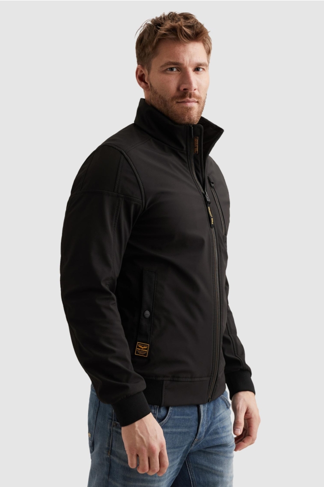 PME legend zwarte heren jas | Model zijaanzicht