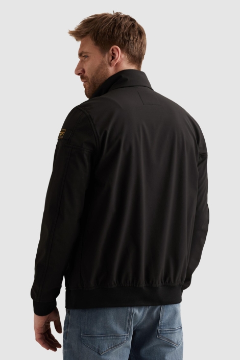 PME legend zwarte heren jas | Model achteraanzicht