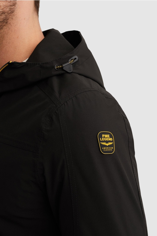 PME legend zwarte heren jas | Close up