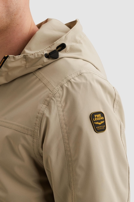 PME legend beige heren jas | Close up
