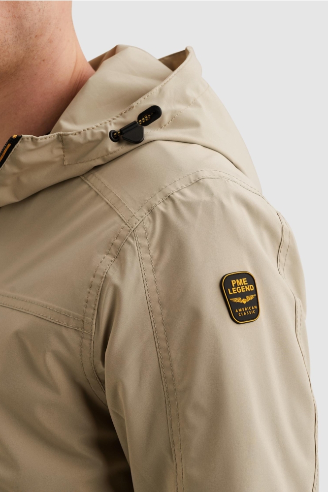 PME legend beige heren jas | Close up