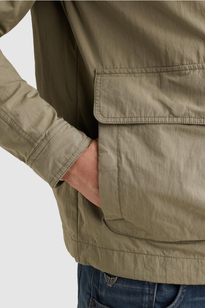 PME legend beige heren jas | Close up