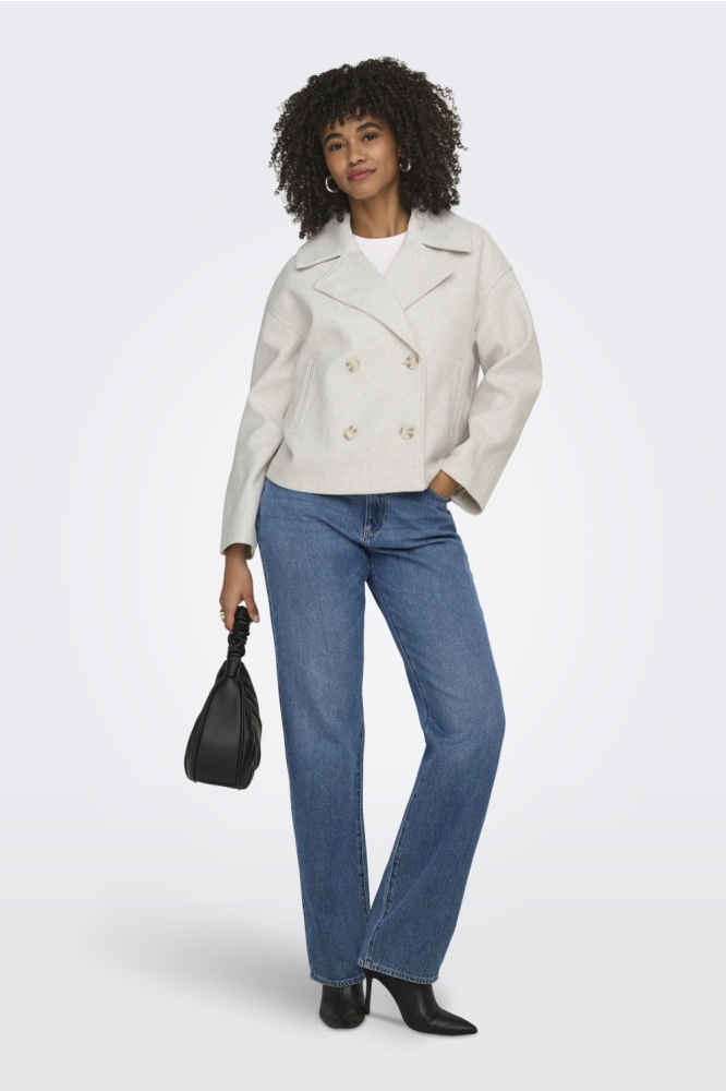 Only beige dames jas | Model