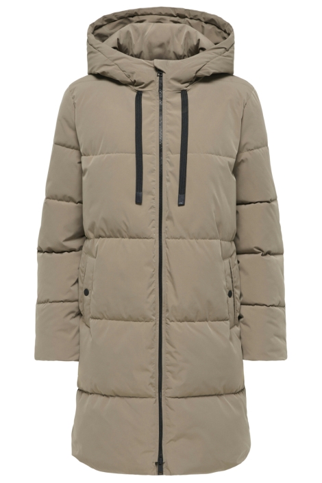 Jacqueline de Yong taupe dames jas | Vooraanzicht