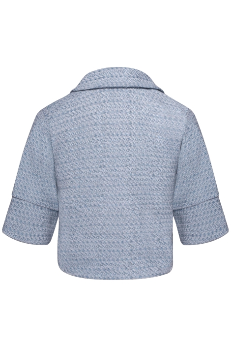 Kimara blauwe dames blazer | Achteraanzicht