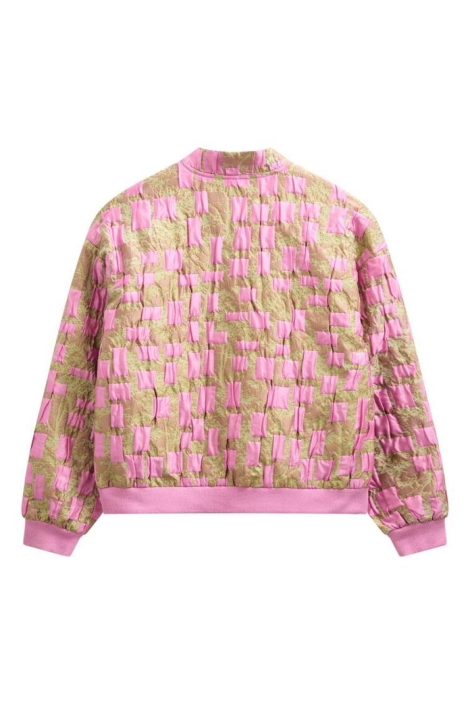 Freequent roze dames vest | Achteraanzicht