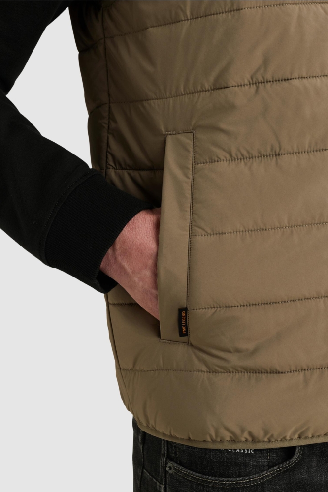 PME legend groene heren jas | Close up