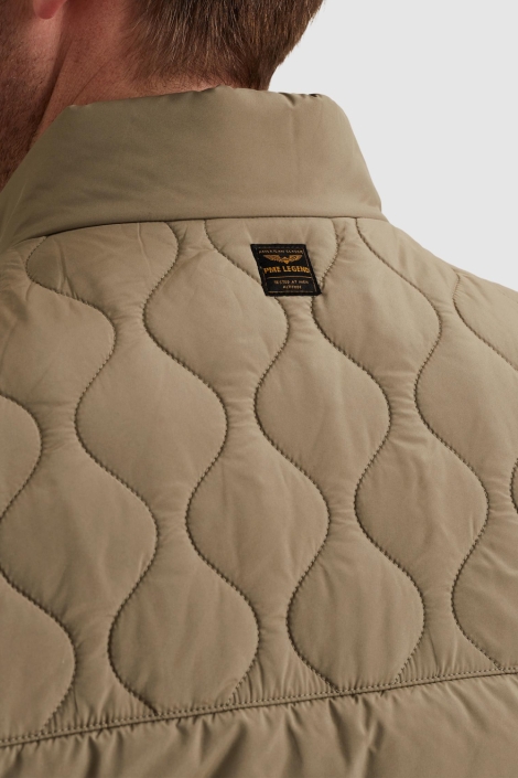 PME legend groene heren jas | Close up