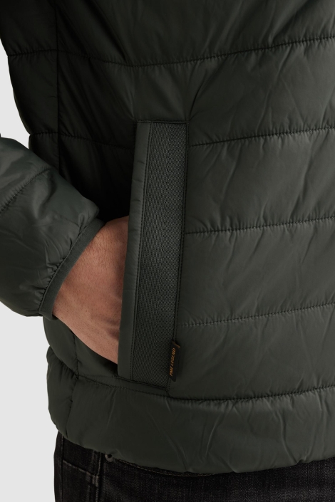 PME legend groene heren jas | Close up