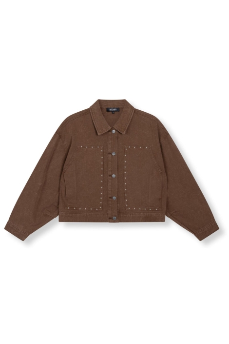 Refined Department bruine dames blouse | Vooraanzicht