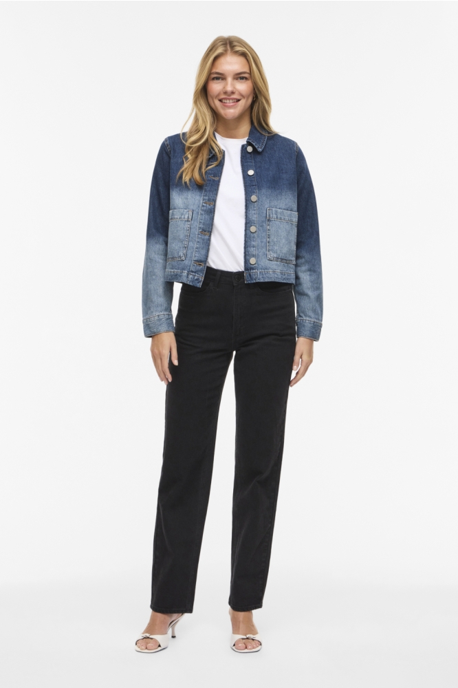 Vila blauwe dames jas | Model