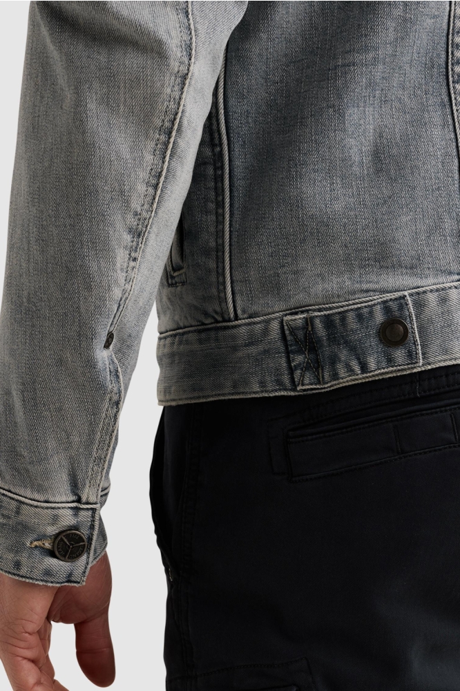 PME legend blauwe heren jas | Close up