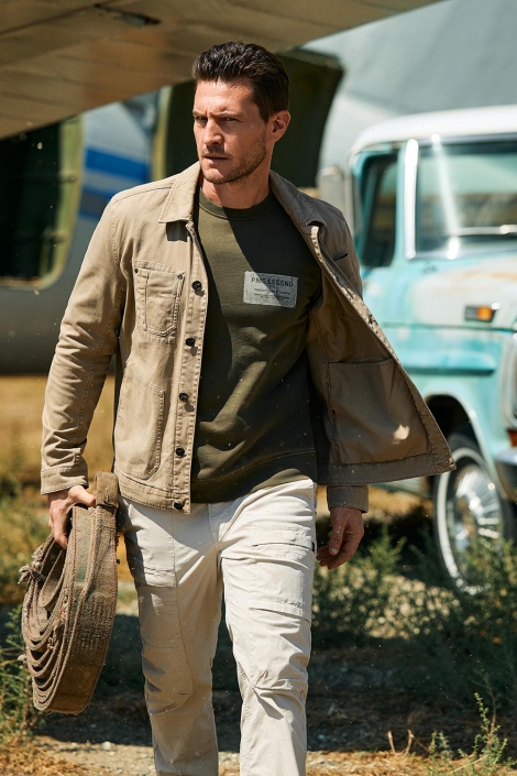 PME legend camel heren jas | Sfeerbeeld, In situatie