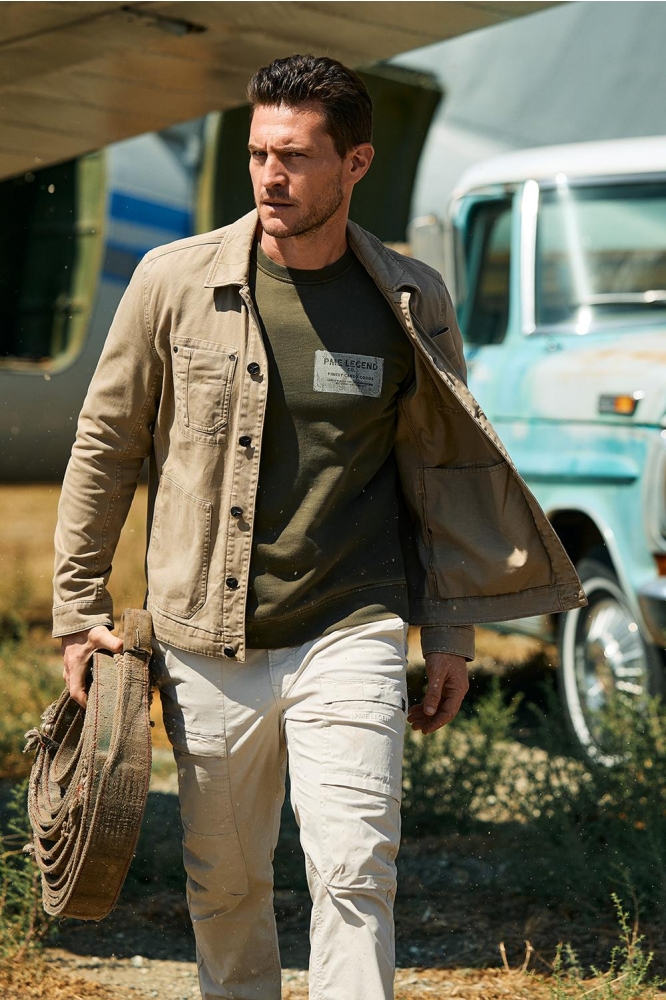 PME legend camel heren jas | Sfeerbeeld, In situatie