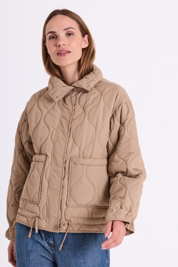 Freequent FQBLOB JACKET 203625 SILVER MINK