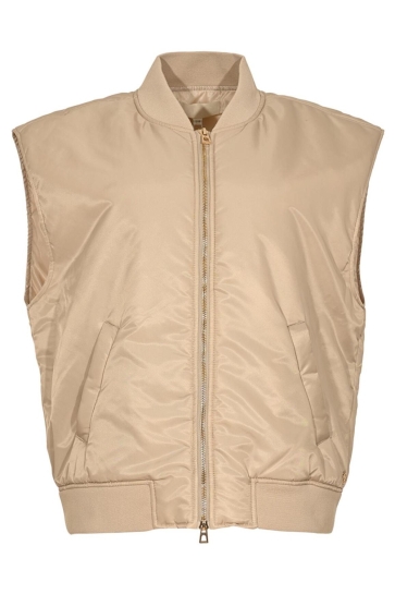 Maicazz Jas SARAHS BODYWARMER SP26 65 329 SAND