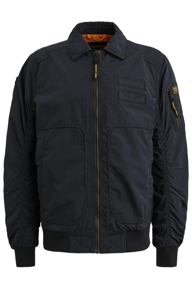 PME legend blauwe heren jas | Vooraanzicht