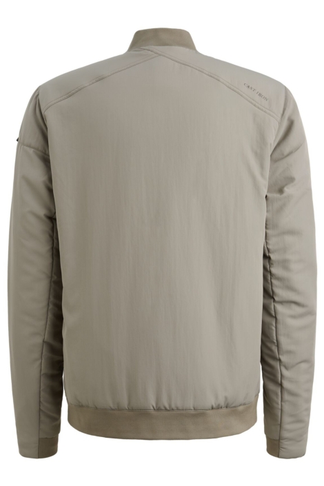 Cast Iron groene heren jas | Achteraanzicht