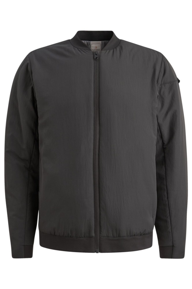 Cast Iron grijze heren jas | Vooraanzicht