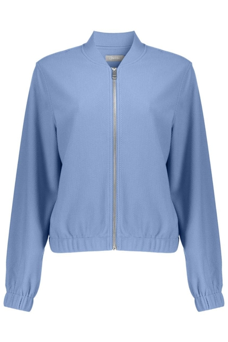 Geisha blauwe dames vest | Vooraanzicht