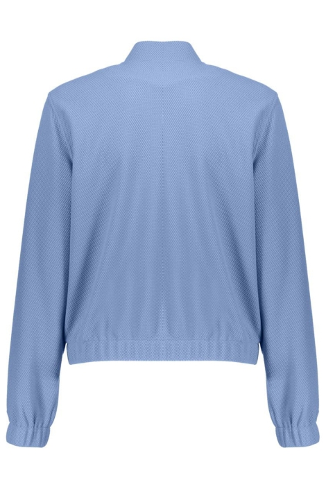 Geisha blauwe dames vest | Achteraanzicht