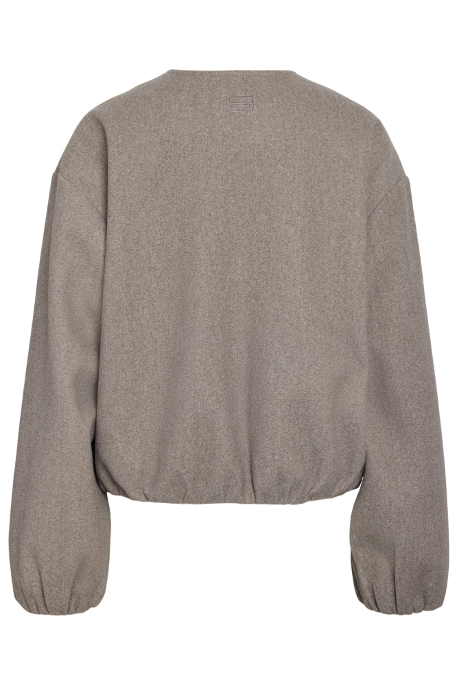 Noisy may camel dames jas | Achteraanzicht