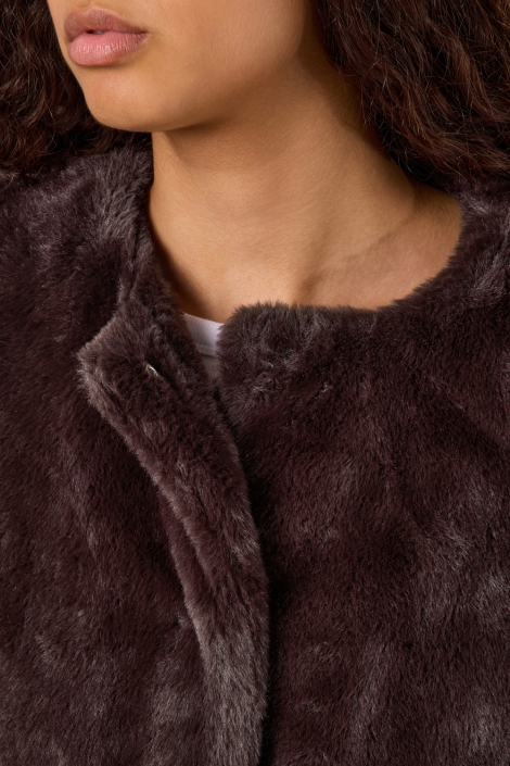 Noisy may bruine dames jas | Close up