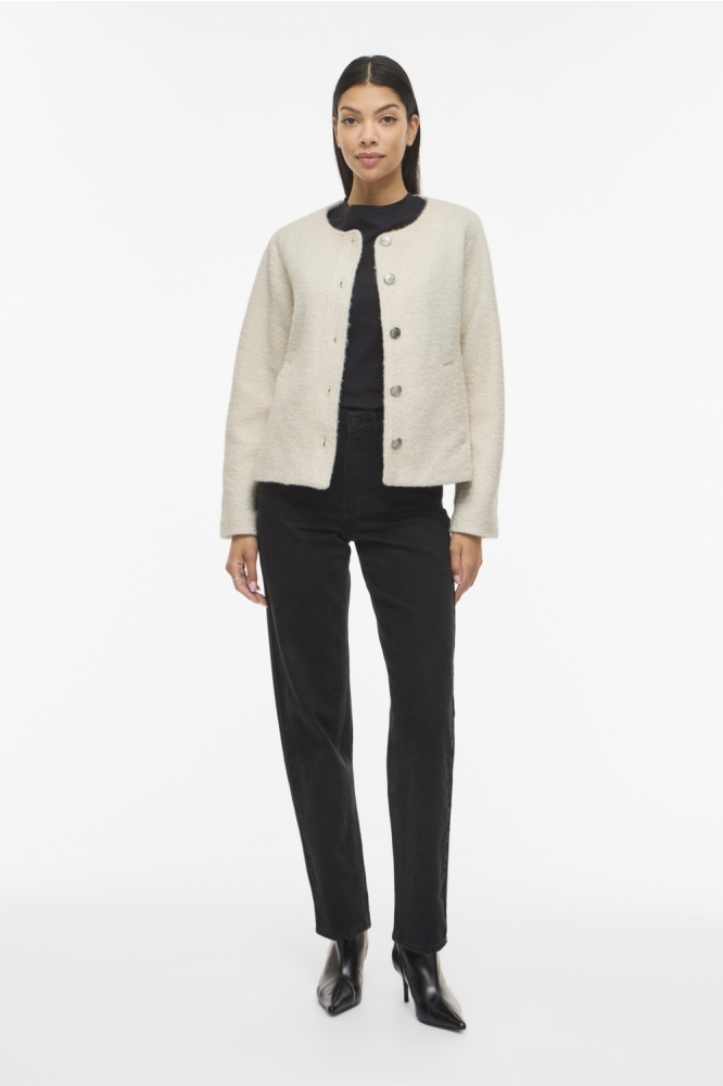 Vila ecru dames vest | Model