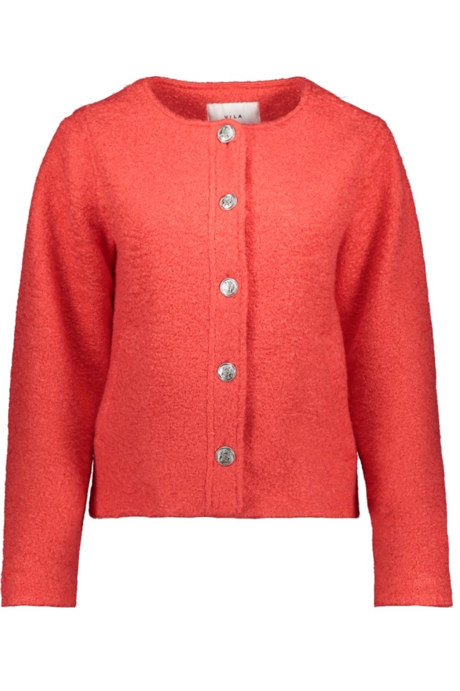 Vila rode dames vest | Vooraanzicht